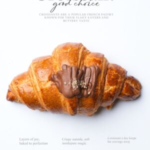 Croissant Chocolate cream