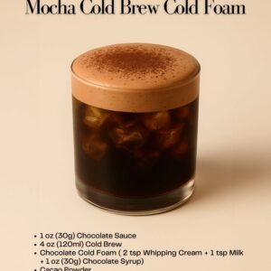 Mocha Cold Brew Foam