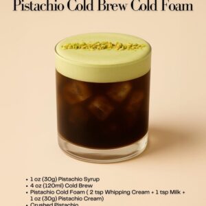 Pistachio Cold Brew Foam
